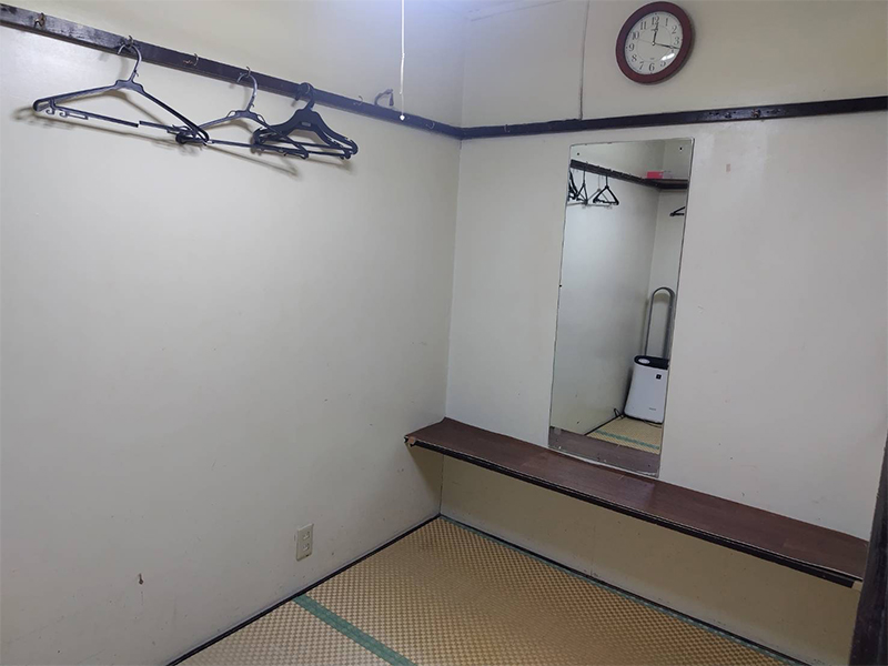 木馬亭　楽屋